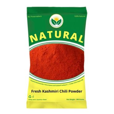 Natural Spices Kashmiri Red Chilli Powder, 500 G